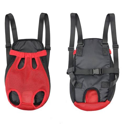 Pets Carrier Dog Front Chest Backpack Five Holes Backpack Dog Outdoor