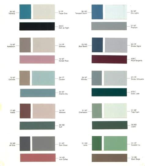 ️harris Paint Exterior Color Chart Free Download