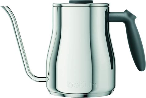 Bodum Bistro Gooseneck Water Kettle L Steel Crema