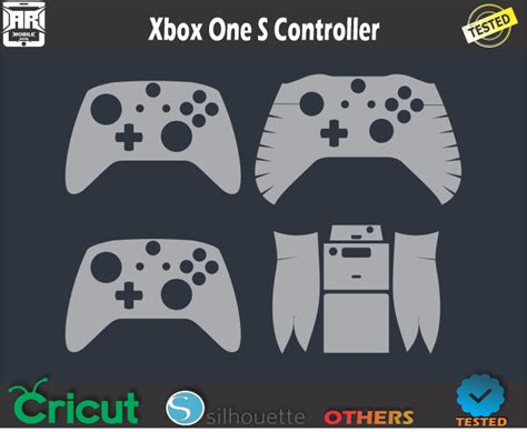 Xbox One S Controller Skin Template Vector Armobileskin