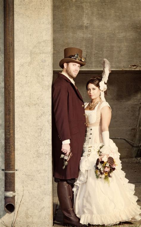 This dress could be custom made, there are no extra cost to do custom size and color. DevilInspired Steampunk Dresses: Steampunk Theme Wedding
