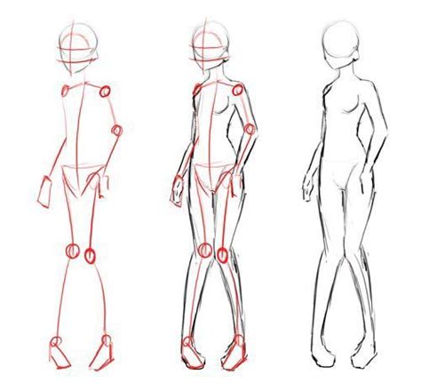 Como Dibujar Anime Cuerpo Human Drawing Human Body Drawing Body