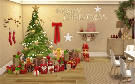 Sims 4 Deco Cc Noel Christmas