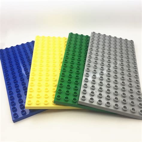 72 128 144 dots bricks baseplate assemble brick big particle building blocks accessory