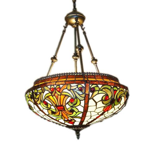 Tiffany ceiling lights are portable, colorful and will upgrade your workspace. Tiffany Style Hanging Pendant Lamp Chandelier Stained ...