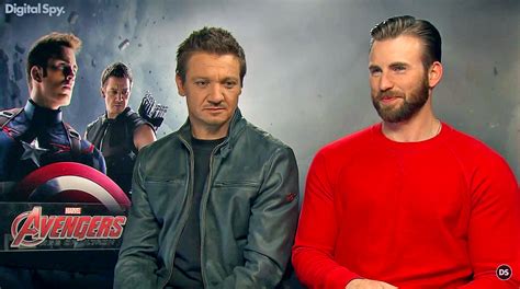 Chris Evans And Jeremy Renner Place Feet Firmly In Mouths The Stony