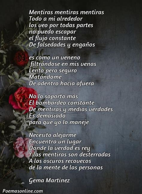 5 Mejores Poemas De Mentiras Poemas Online