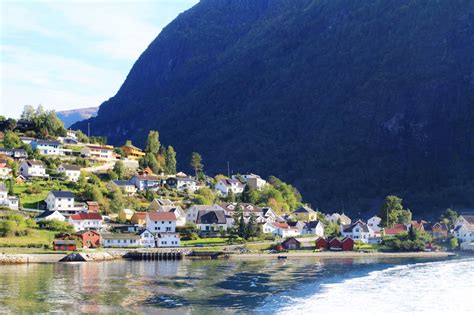 Sognefjord The Main Norwegian Fjord