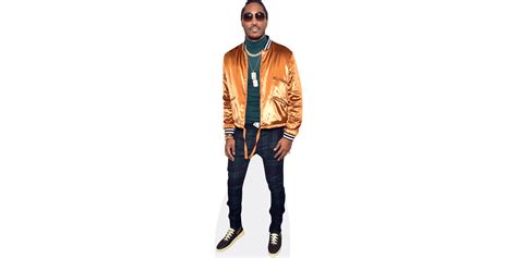 Nayvadius Demun Wilburn Gold Cardboard Cutout Celebrity Cutouts