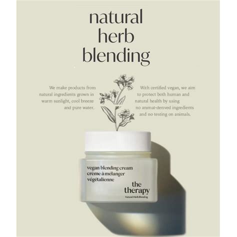 The Face Shop The Therapy Vegan Blending Cream 60ml Best Price And