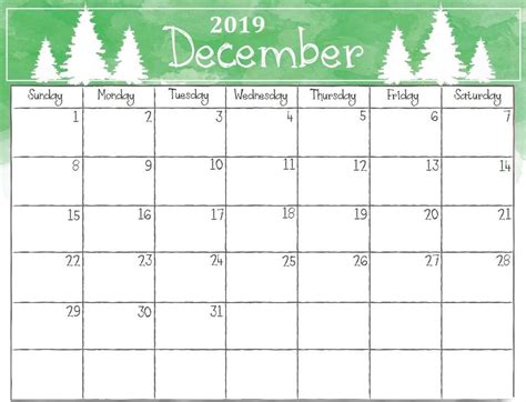 Kalendar December 2019 Karen Dyer