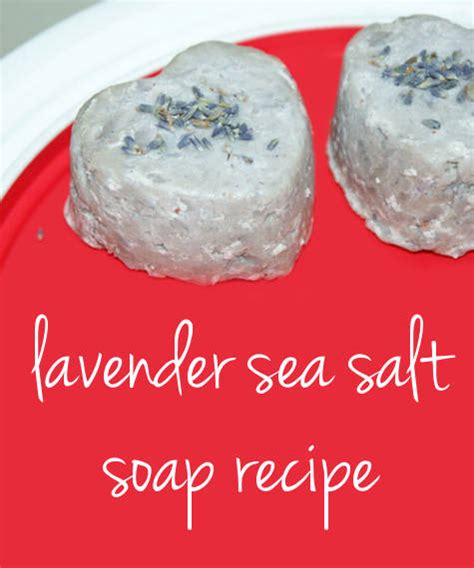 Diy Valentines Day T Idea For Lavender Sea Salt Soap