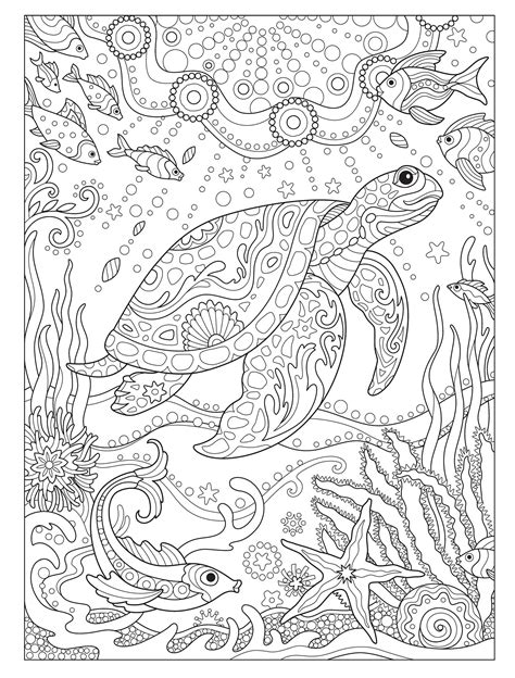 Free Printable Sea Life Coloring Pages