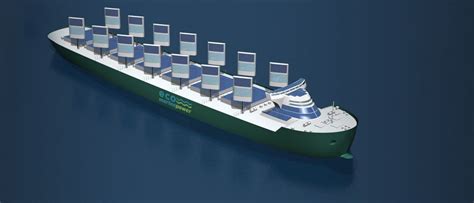 New Ship With Rigid Solar Sails Harnesses The Power Of Sun And Wind At