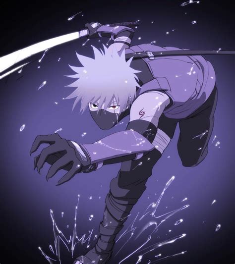 39 Naruto Kakashi Black Wallpaper Nichanime