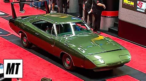 1969 Dodge Daytona Breaks Auction Record Mecum Auctions Indianapolis