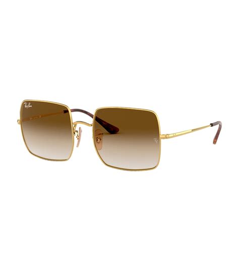 Womens Ray Ban Gold Square 1971 Classic Sunglasses Harrods Countrycode