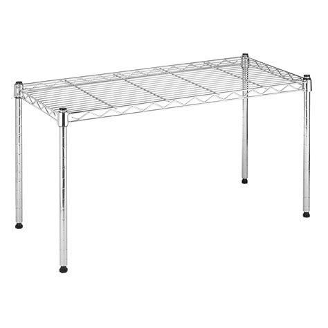Whitmor Inc Supreme Wide Stacking Shelf 14 Shelving Unit And Reviews