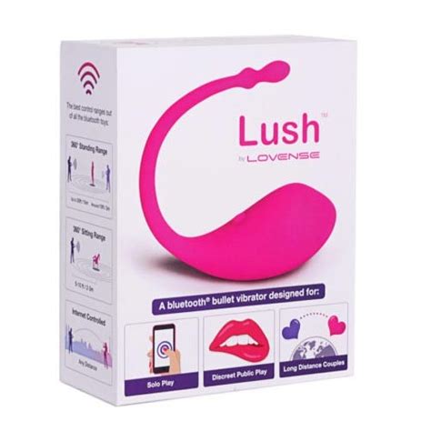 Lovense Lush 20 Sound Activated Vibrator Pink Sex Toys And Adult