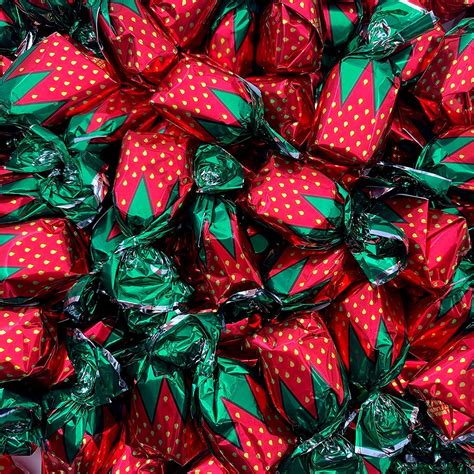 Buy Crazyoutlet Arcor Strawberry Filled Hard Candy Buds Bon Bon Sachet Wrap Bulk Pack 2 Pounds