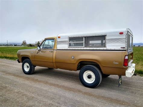 1976 Dodge W 200 Ram Power Wagon Time Capsule 4x4 Western Survivor Barn