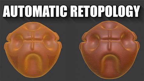 How To Automatically Retopologize Into Quads For Free Instant Meshes