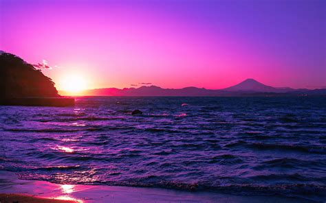 1680x1050 Beautiful Evening Purple Sunset 4k Wallpaper 1680x1050 Resolution Hd 4k Wallpapers