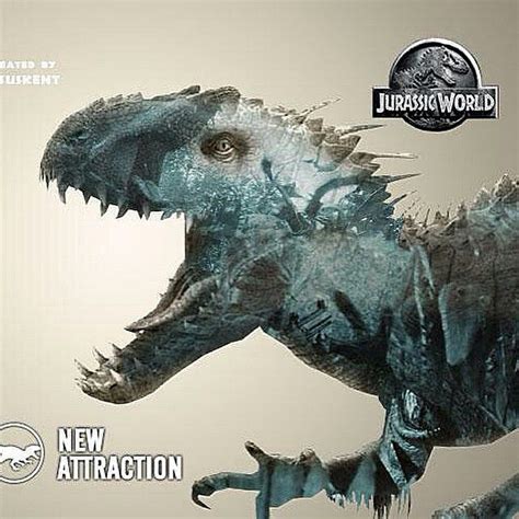 Jurassic World The New Attraction Indominus Rex Jurassic World 2015 Jurassic Park Film