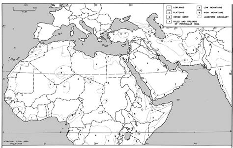 North Africa Southwest Asia And Central Asia Map 4 Diagram Quizlet