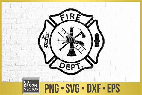 Fire Department Cut File Fire Dept Svg Firefighter Svg Fire Department