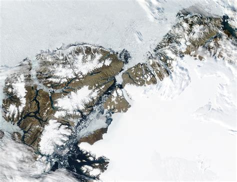 Ellesmere Island Canada And Greenland North Coast