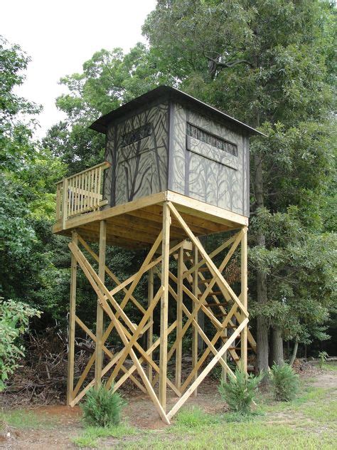 120 Hunting Towers And Blinds Ideas Hunting Deer Blind Deer Stand