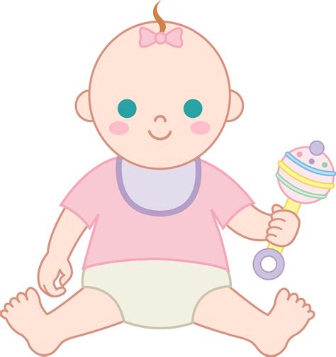Baby Shower Pictures Clip Art Baby Girl Clip Art At Clker Com