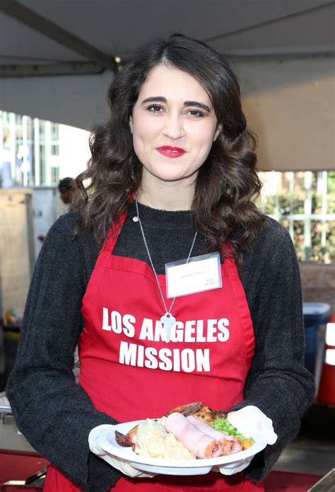 Lauren Franco At La Mission Serves Christmas To The Homeless In Los