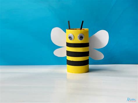 Easy And Fun Toilet Paper Roll Bee Craft Mom Does Reviews