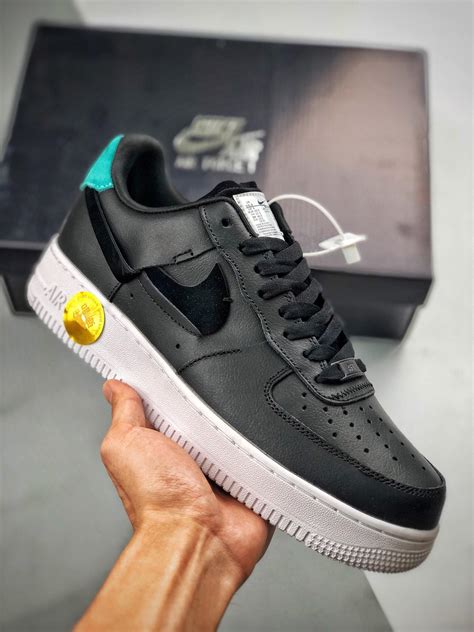 Nike Air Force 1 Vandalized Black 898889 014 For Sale Sneaker Hello