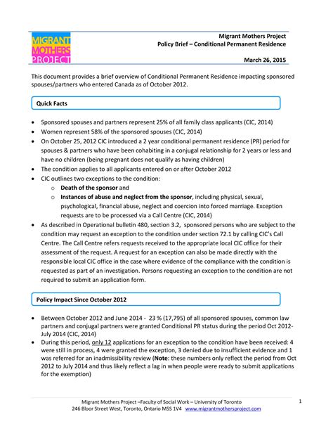 50 Free Policy Brief Templates Ms Word Templatelab