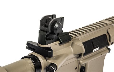 Utg Super Slim Fixed Ar 15 Iron Sight Set Front And Rear