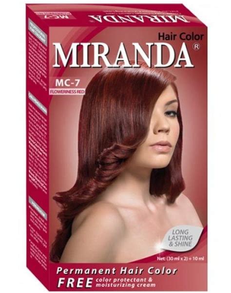 Miranda Permanent Hair Color Beauty Review