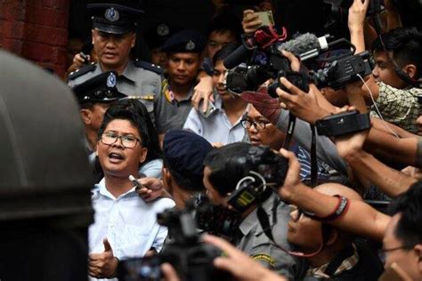 Myanmar Jails Reuters Journalists For 7 Years Amid Global Outrage World News Newsthe Indian