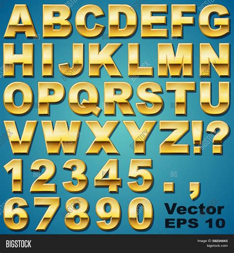 Alphabet Sit Shiny Vector And Photo Free Trial Bigstock