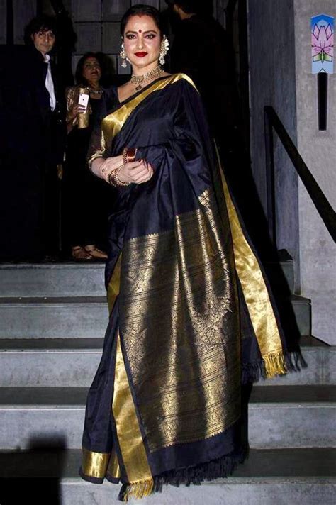 Rekha The Fashion Icon And The Evergreen Saari Queen