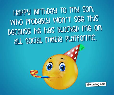 Second, i will be there for you for many more. Happy Birthday, Son! 50+ Birthday Wishes For Your Boy » AllWording.com