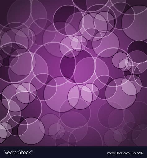 Abstract Purple Background With Circles Royalty Free Vector