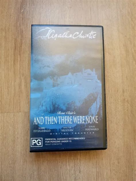 Agatha Christie And Then There Were None Vhs Tape 829 Picclick