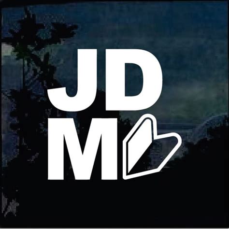 Arrow Logo Jdm Car Window Decal Stickers