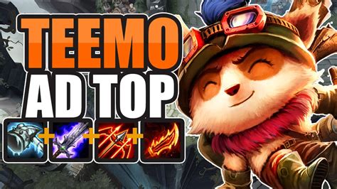 A Super Build Do Teemo Teemo Ad Top League Of Legends Pt Br Youtube