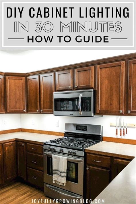 Under cabinet lighting is fairly easy to install. How to Add Kitchen Under Cabinet Lighting (in Just 30 ...