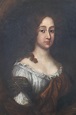 17th Century Antique Oil on Canvas Painting Portrait of the Countess of ...
