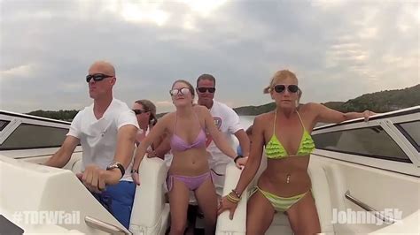 Turn Down For What Fail Bikini Girls Boat Crash Remix Original